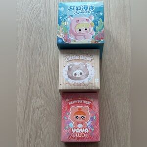 Damon, Yokki nine and Yaya 1 year old. Set of three